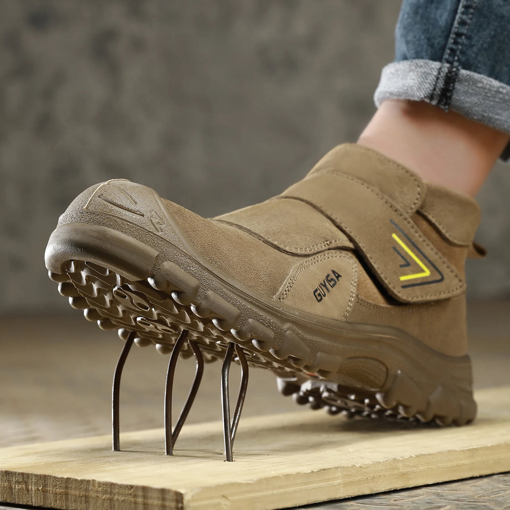 Scarpe da Lavoro Uomo – Protezione Multiuso, Suola Resistente, Tutte le Stagioni