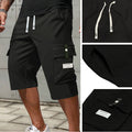 🌞Frühlingserwachen: 50% Rabatt!🚀 Herren Lässige 3/4-Cargo-Hose mit Kordelzug – Praktisch, atmungsaktiv & stylisch für warme Tage