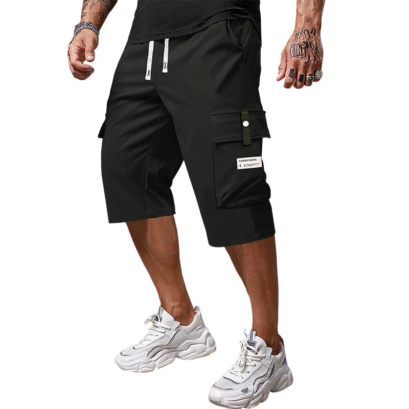 🌞Frühlingserwachen: 50% Rabatt!🚀 Herren Lässige 3/4-Cargo-Hose mit Kordelzug – Praktisch, atmungsaktiv & stylisch für warme Tage